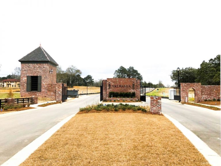 Valhalla Neighborhood Entrance Pinnacle Exterior Construction