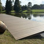 Waterfront dock construction in Baton Rouge
